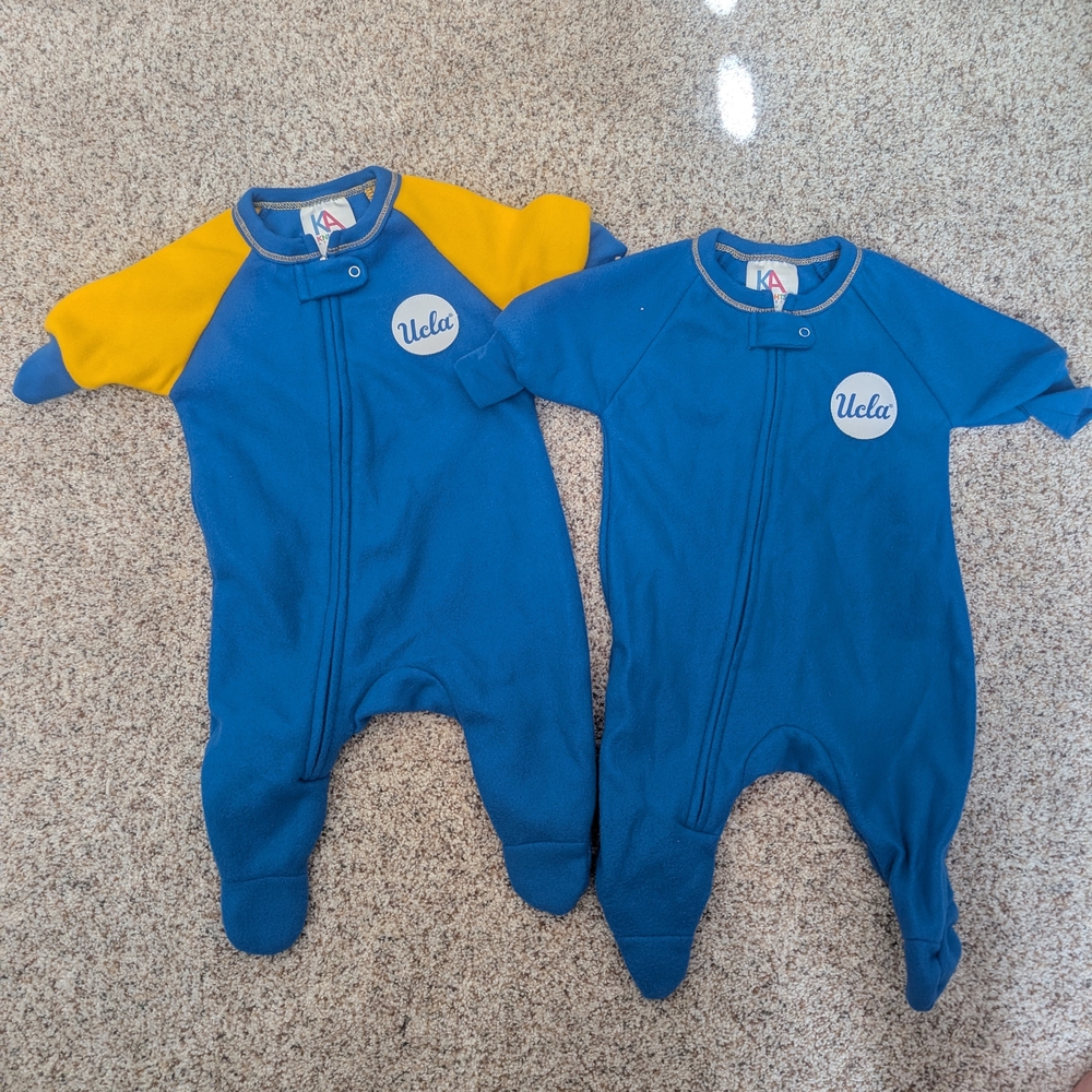NWOT UCLA Fleece Footies